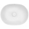 Ruvati 19-inch Matte White epiStone Solid Surface Modern Bathroom Vessel Sink RVB2119WH - alternate 7